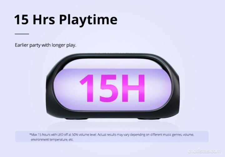 Tronsmart Bang 60W Edición Mejorada: Máximo volumen, mínima distorsión por solo 94 euros en Amazon 7 Oferta Tronsmart Bang España