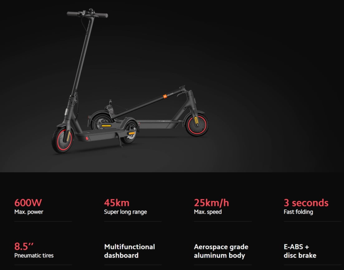 Xiaomi Mi Scooter PRO 2 de oferta por 535 euros desde Europa (Cupón Descuento)