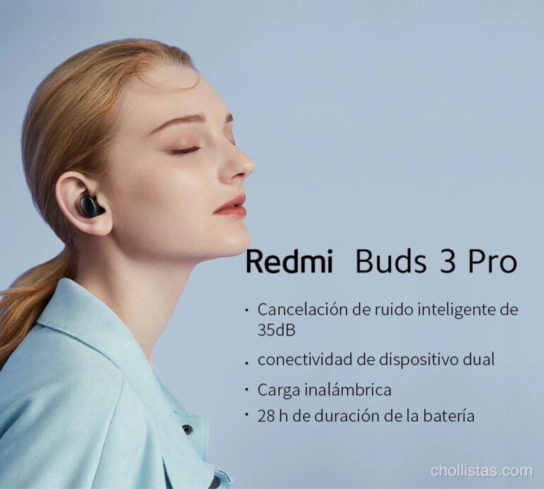 Xiaomi Redmi Buds 3 PRO, los auriculares inalámbricos top de oferta por 38 euros desde España (Cupón Descuento)