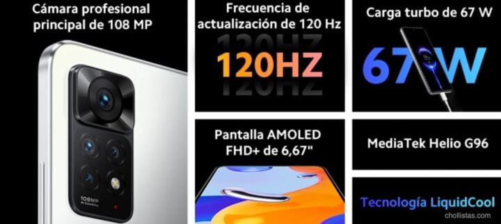 review Xiaomi Redmi Note 11 PRO España